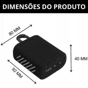 Caixa de Som JBL Go 3 - Tartaruga Shop