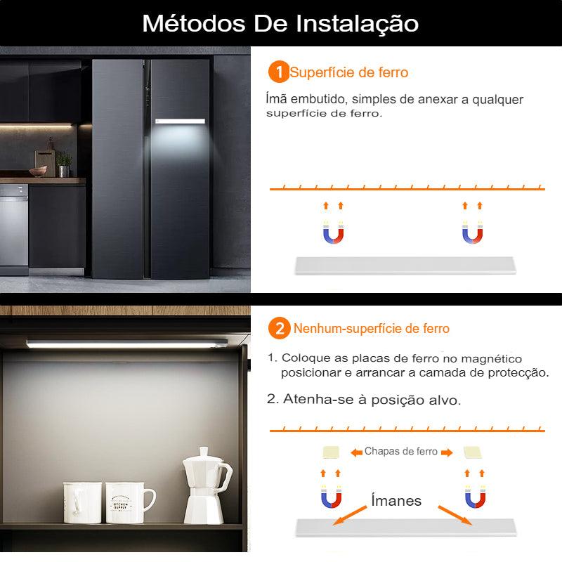 Luzes De Armário LED Ultra-Finas - Tartaruga Shop