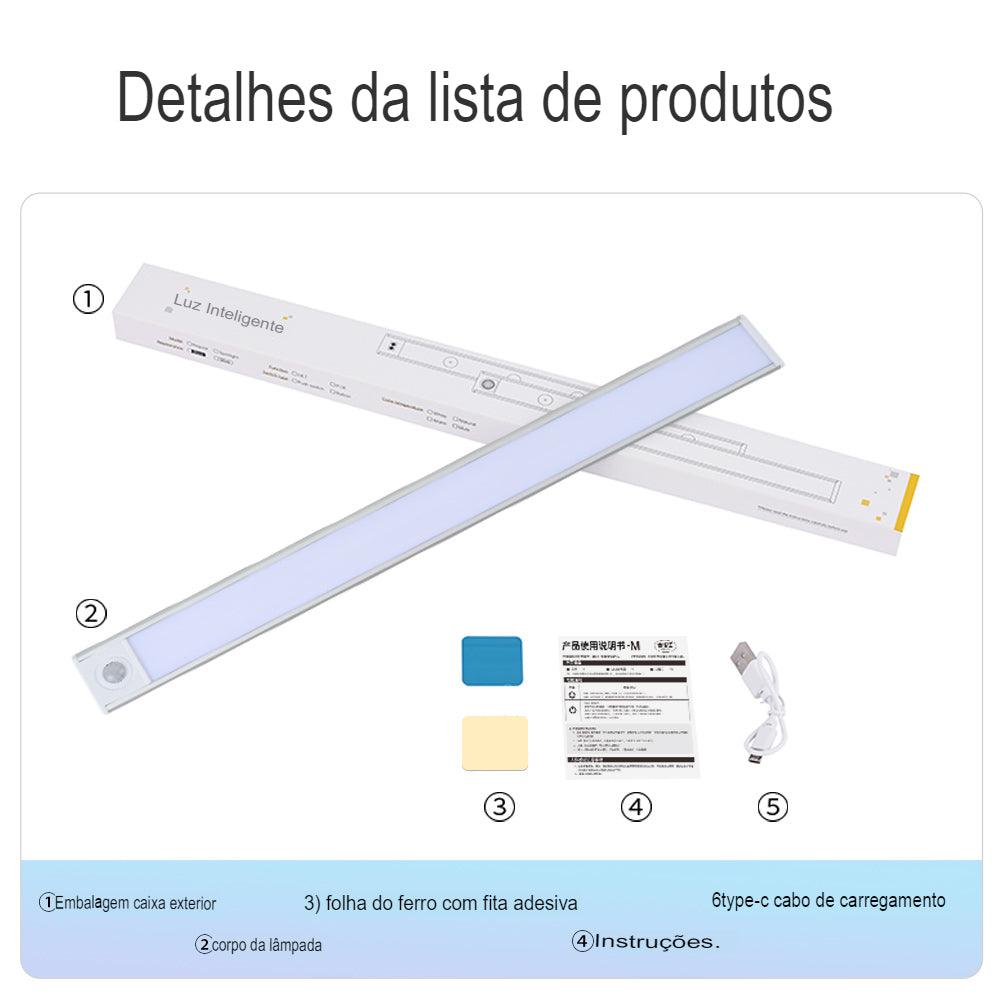 Luzes De Armário LED Ultra-Finas - Tartaruga Shop