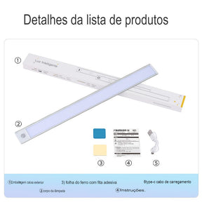 Luzes De Armário LED Ultra-Finas - Tartaruga Shop