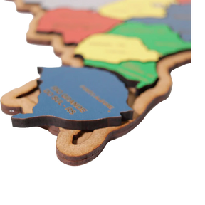 Mapa do Brasil Quebra-Cabeça Educativo - Tartaruga Shop