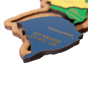 Mapa do Brasil Quebra-Cabeça Educativo - Tartaruga Shop