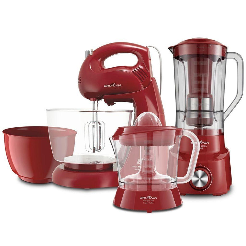 Kit Cozinha Britânia 3 em 1 Turbo 1050W - Tartaruga Shop