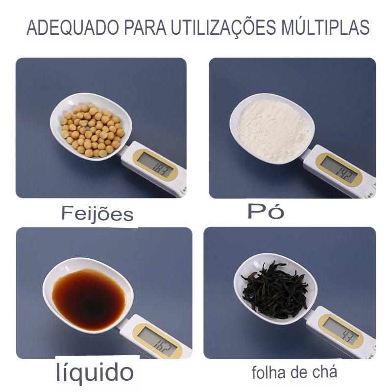 Colher Eletronica Para Medição de Condimentos - Tartaruga Shop